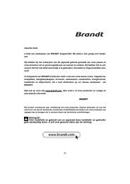 Download de handleiding - Brandt Belgium