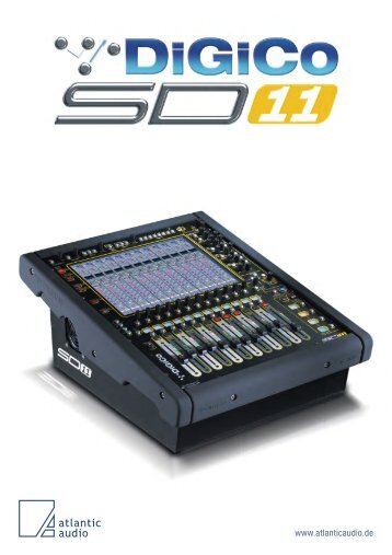 SD 11 Broschüre in Deutsch (Druckversion) - Atlantic Audio
