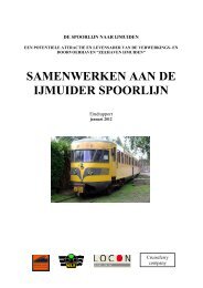 SPOORLIJN IJMUIDEN eindrapport - Wijs