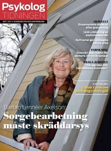 PT2011_01_ubilder - Sveriges Psykologförbund