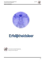 Module 6: Erfelijkheidsleer - Keurmeesters