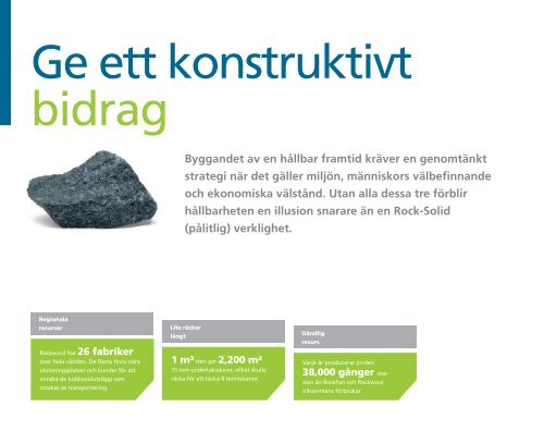 Rock-solid sustainability (PDF) - Rockfon