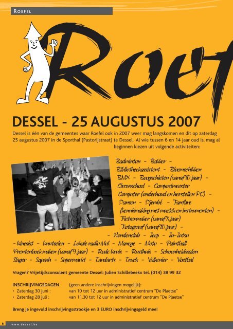 JUNI 2007 - Gemeente Dessel