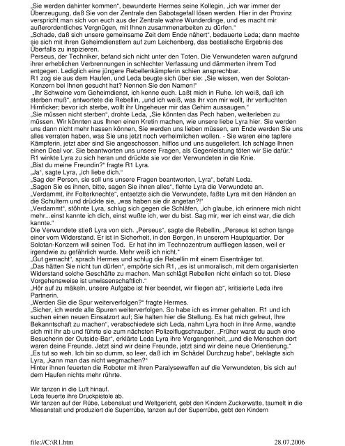 R1 (Ridika) (Zeit der bürokratischen Unschuld) - Kulturserver-Berlin