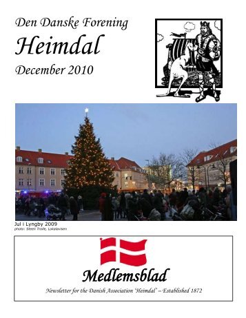 Medlemsblad - The Danish Club in Brisbane, Australia