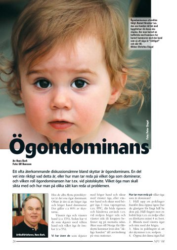 Ögondominans - Barks Optik