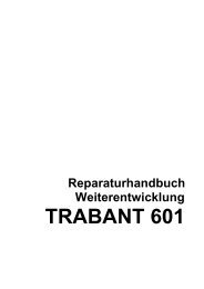 REPARATURHANDBUCH Weiterentwicklung PKW 