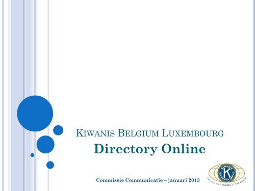 DOL tutorial NL.pdf - Kiwanis