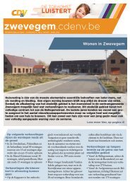 zwevegem - West-Vlaanderen - CD&V