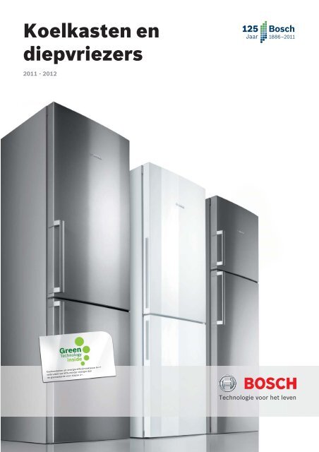 Koelkasten en diepvriezers - Bosch