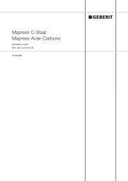 Mapress C-Staal Mapress Acier-Carbone - Geberit
