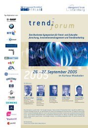 Das Business-Symposium für Trend- und Zukunfts - Verlagsgruppe ...