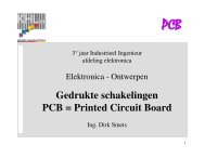 Gedrukte schakelingen PCB = Printed Circuit Board - KHLim