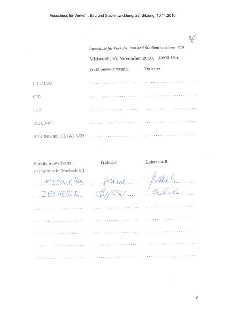 Offizielles Protokoll der Sitzung - Stuttgart 21 Wiki