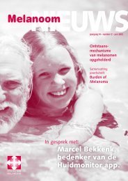 Melanoomnieuws nr 2 2012.pdf - Stichting Melanoom - Nfk