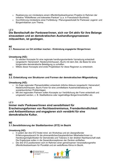 LAP Pankow_Vollversion (Pdf | 100KB) - Lokaler Aktionsplan Pankow