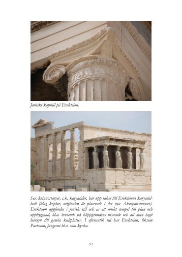 Grekisk tempelarkitektur. - klassiskagrekland.se