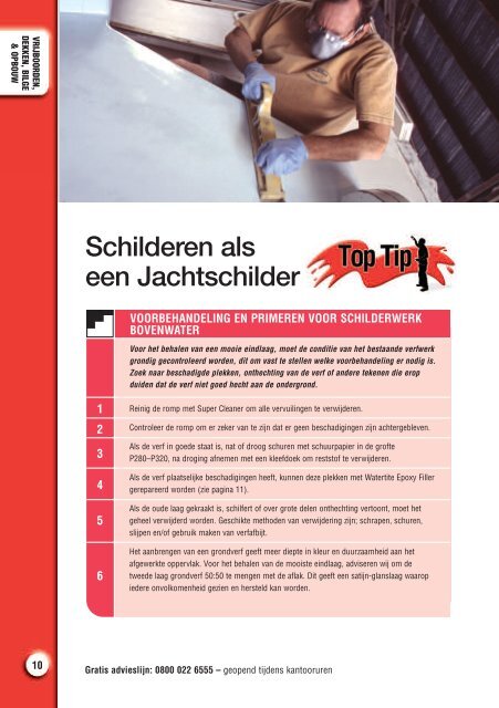 schilders handleiding. - Boot