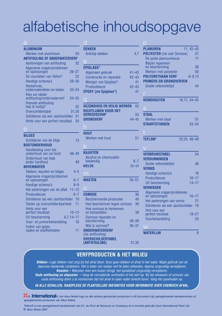 schilders handleiding. - Boot