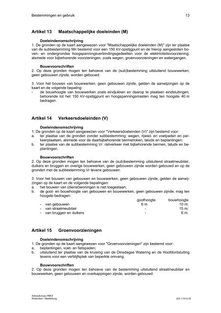 bestemmingsplan bedrijventerrein sassenheim-zuid, na 1e herziening