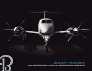 BEECHCRAFT® King Air B200GT - Black Rock Global Services