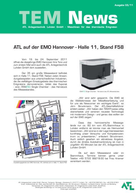 TEM News - ATL Luhden Gmbh