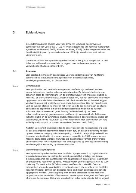 Hartfalen: epidemiologie, risicofactoren en toekomst