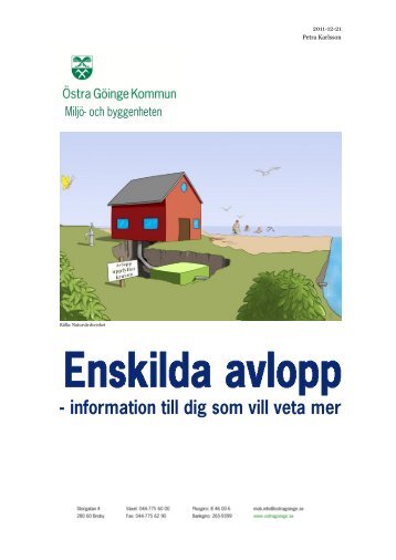 Information enskilda avlopp - Östra Göinge kommun