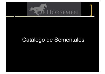 Pedigree - horsemen