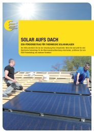 SOLAR AUFS DACH