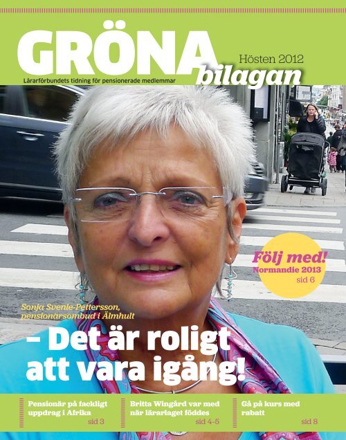 Gröna bilagan hösten 2012 - Lärarförbundet