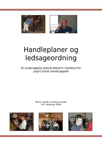 Handleplaner og ledsageordning - – en ... - Servicestyrelsen