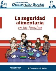 La seguridad alimentaria en las familias - Ministerio de Desarrollo ...