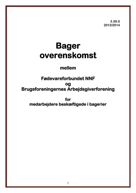 BA og NNF Bager