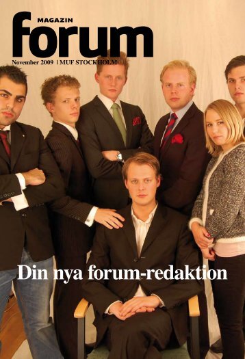 Din nya forum-redaktion - Moderaterna i Stockholms stad & län