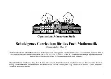 Klassenstufe 5 - Athenaeum Stade