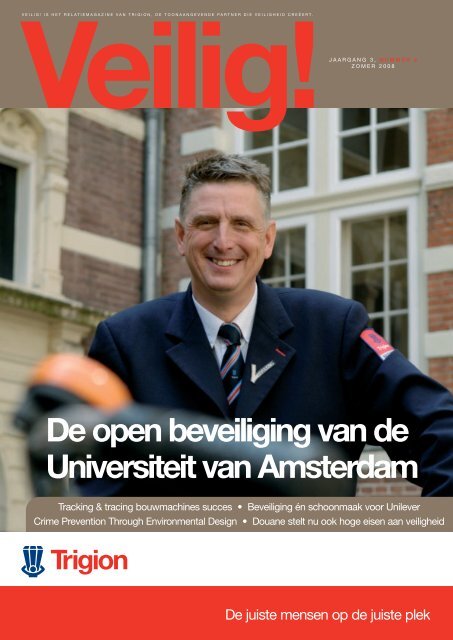 De open beveiliging van de Universiteit van Amsterdam - Facilicom