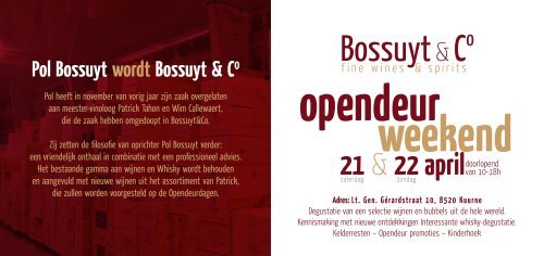 21 & 22 - Bossuyt&Co