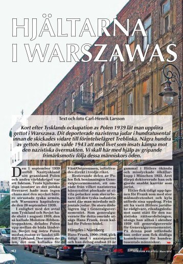 Hjältarna i Warszawas getto - Nordisk Filateli