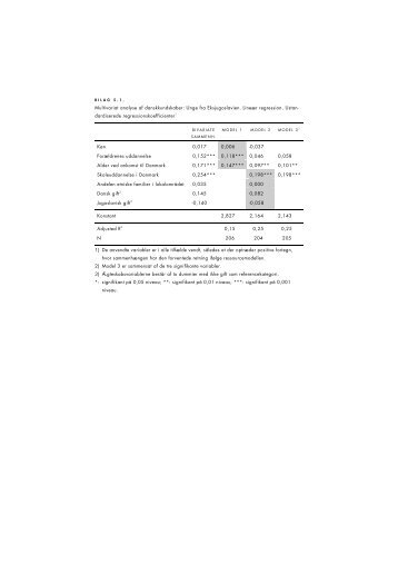 Dokumentation af multivariate analyser. - Magtudredningen