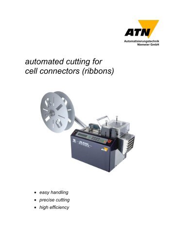 Cutting Machine - atn-berlin.de