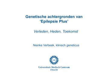 Genetische achtergronden van moeilijk behandelbare epilepsie