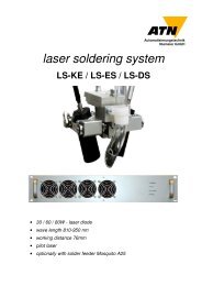 laser soldering system - atn-berlin.de
