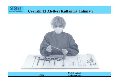 Cerrahi El Aletleri Kullanma Talimatı