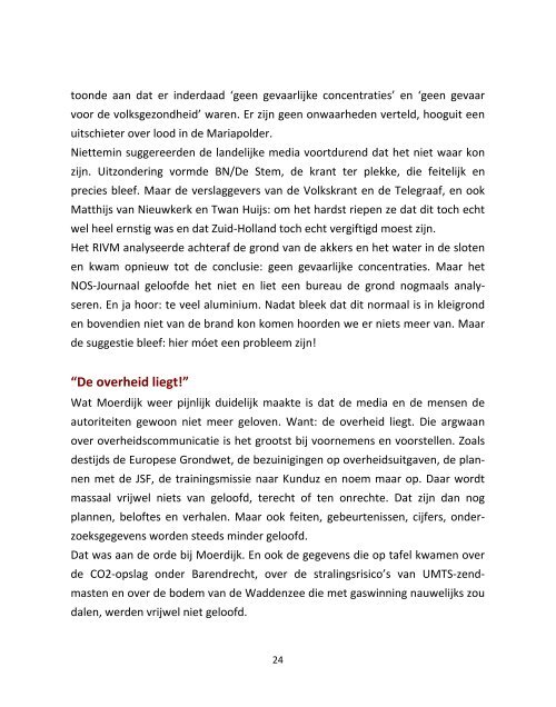 ZAKKENVULLERS! - Bob de Ronde Partners BV