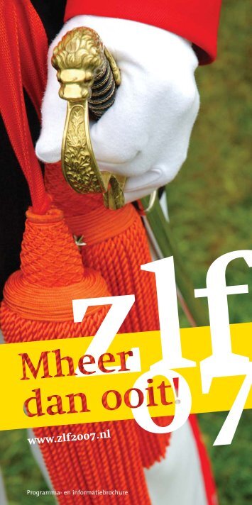 Programma- en informatiebrochure - Mheer