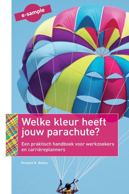 Welke kleur heeft jouw parachute? - Uitgeverij Nieuwezijds