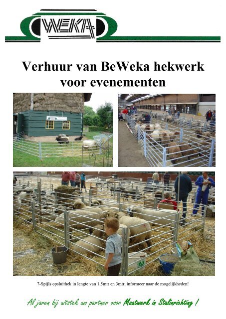 BeWeka Klauwbehandelwagen - Schapenadvies