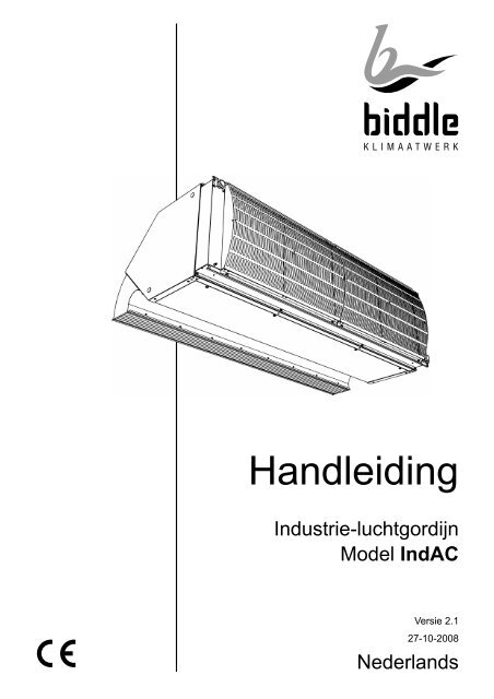Handleiding - model IndAC (pdf) - Biddle.info