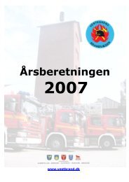 Årsberetning 2007 - Vestegnens Brandvæsen